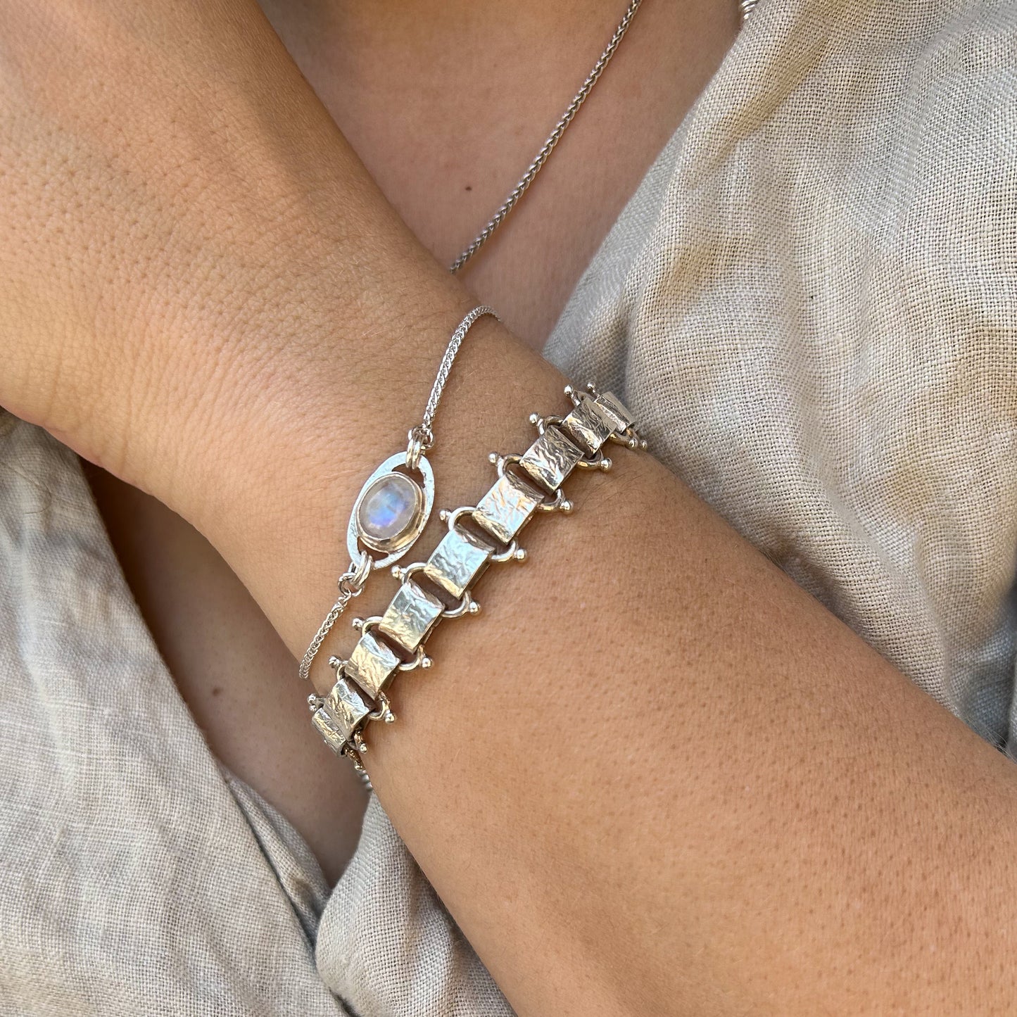 Elena bracelet moonstone