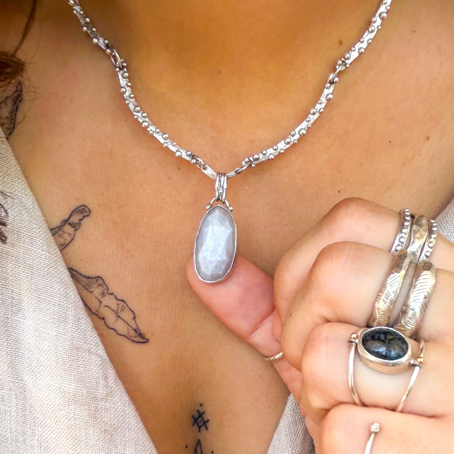 Moonshine necklace