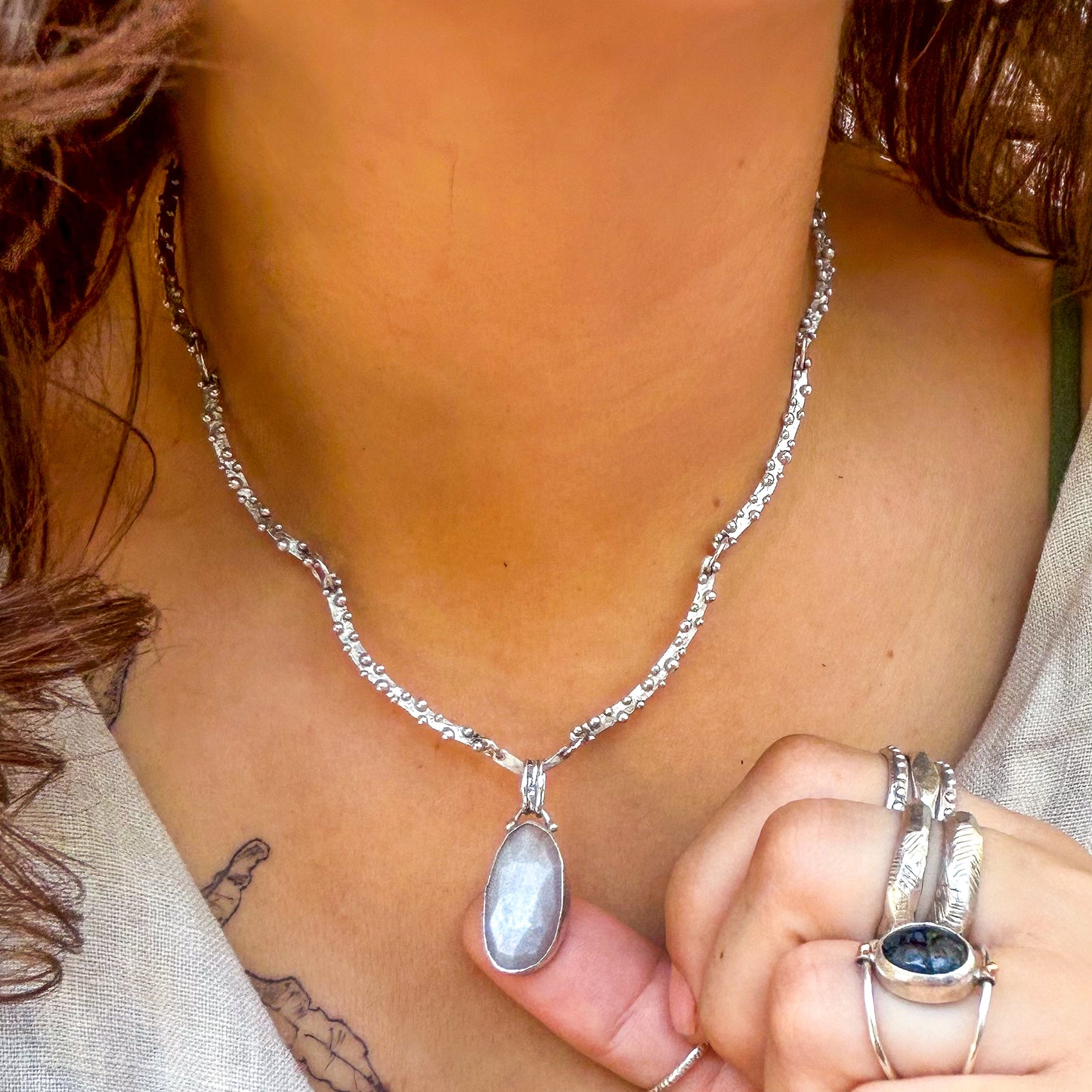 Moonshine necklace