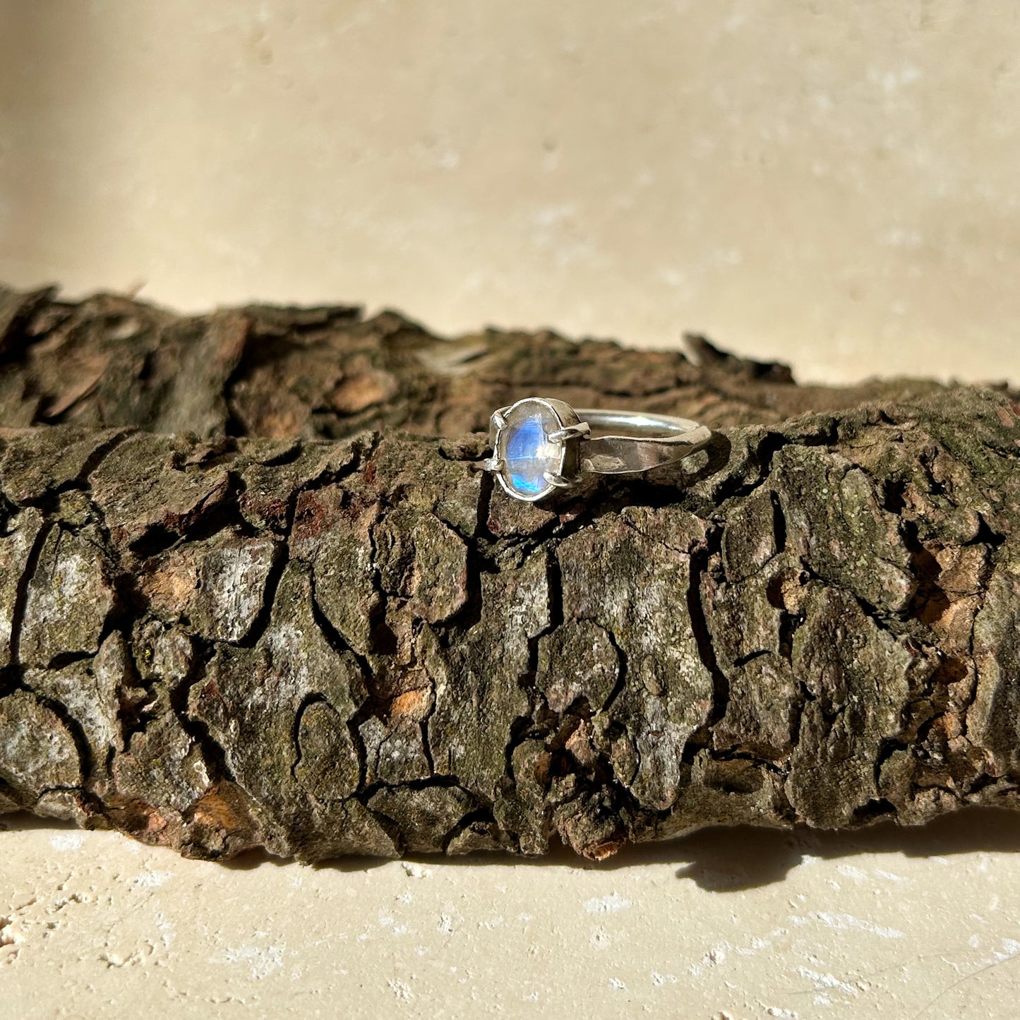 Moonstone ring