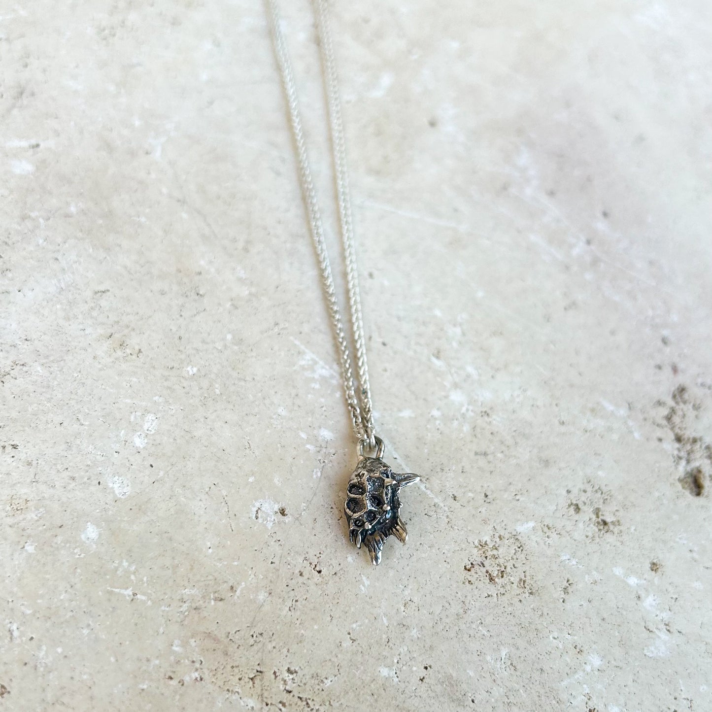 Rooster thorn necklace