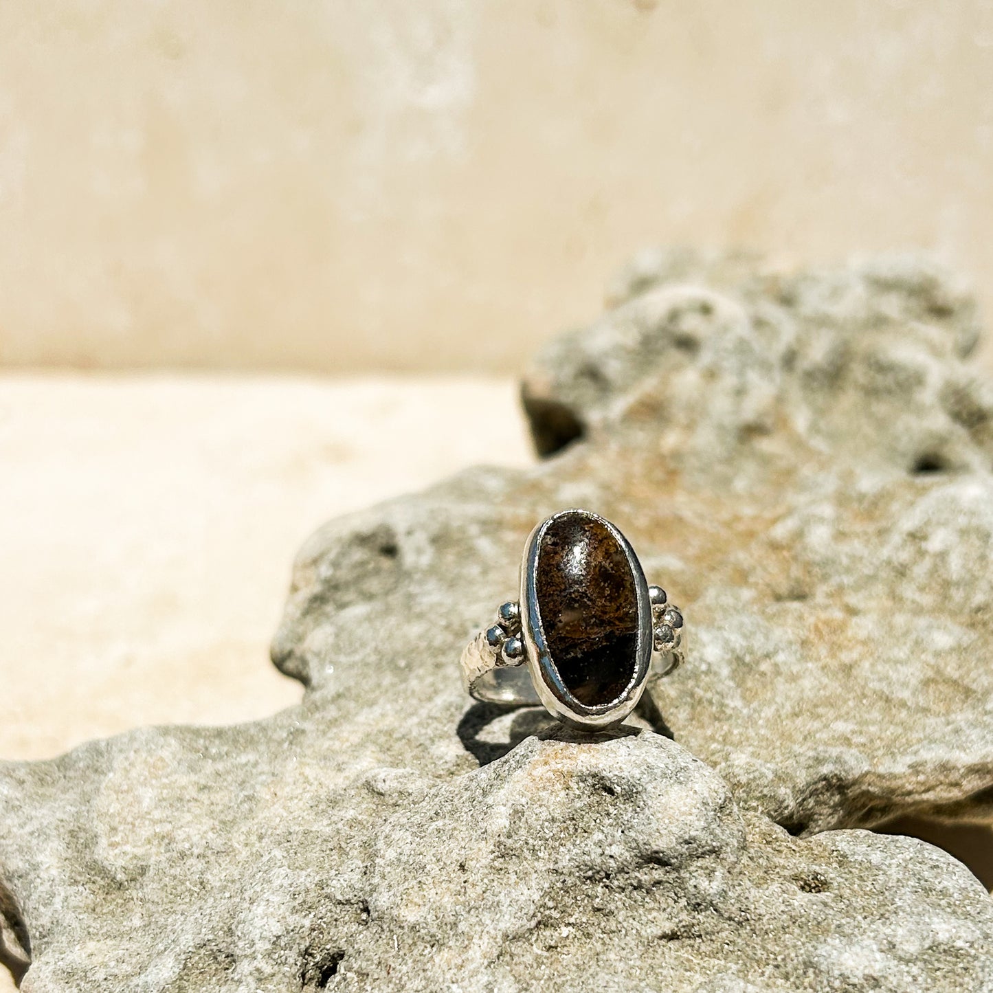 Pietersite ring