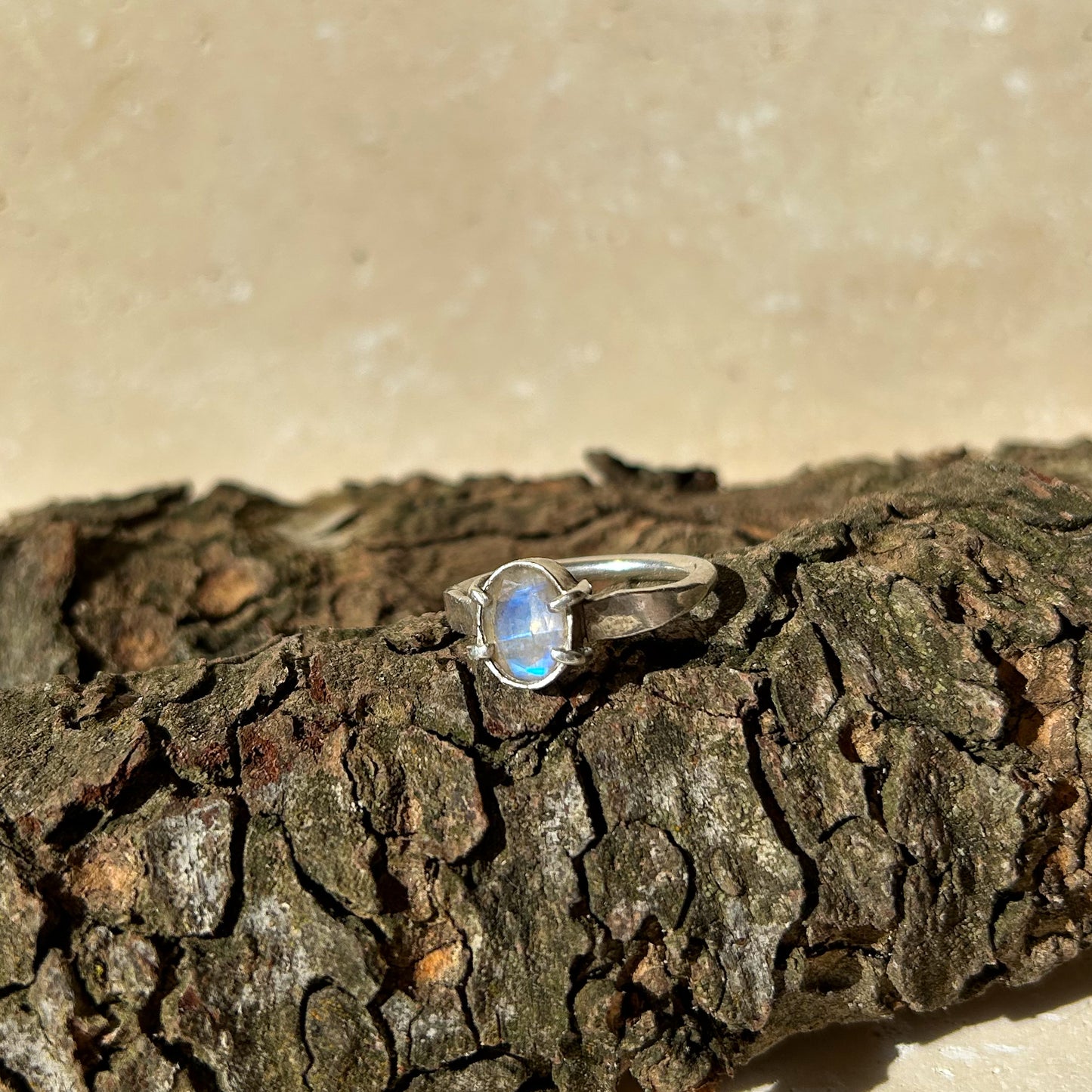 Moonstone ring