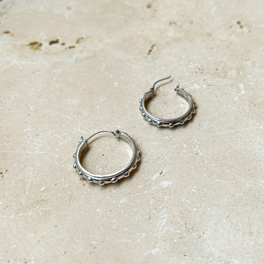 Kaila hoop earrings