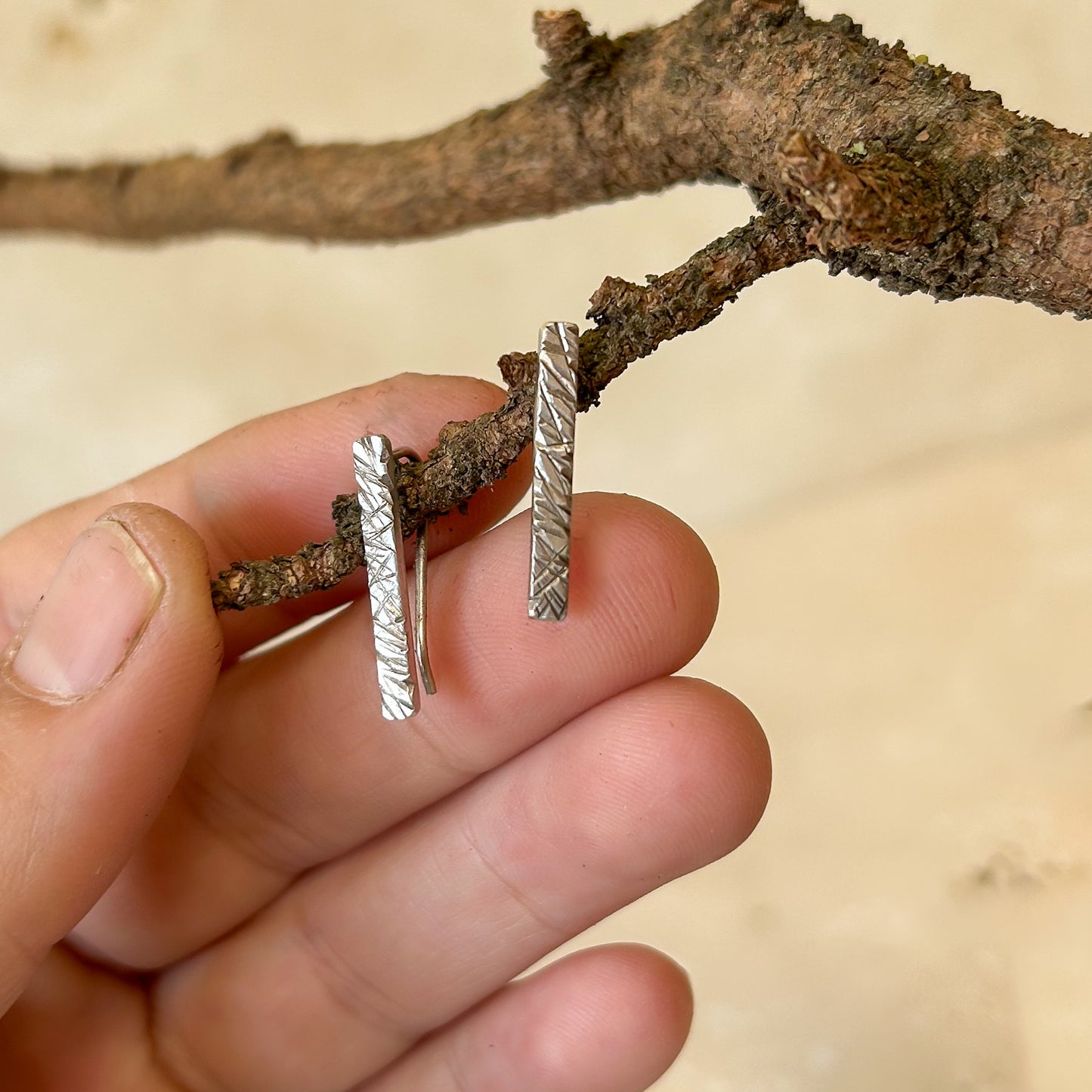 Rustic earrings