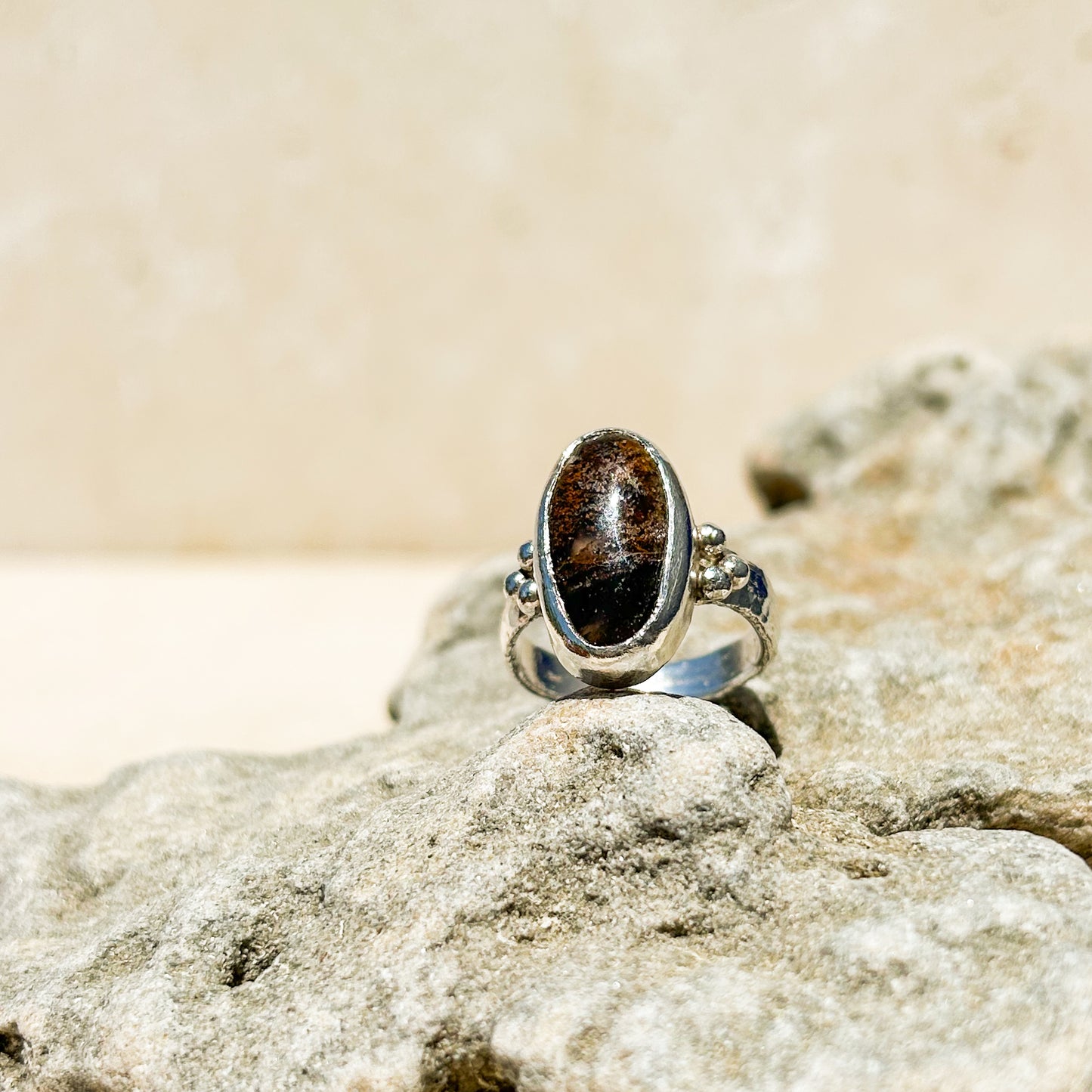 Pietersite ring