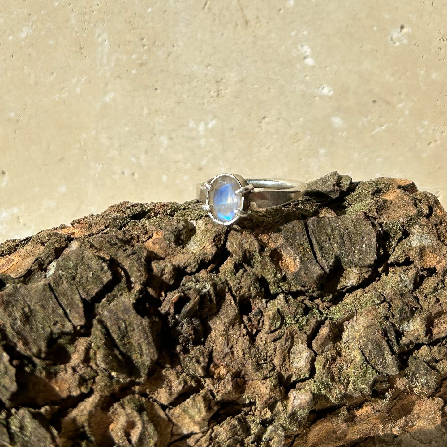 Moonstone ring