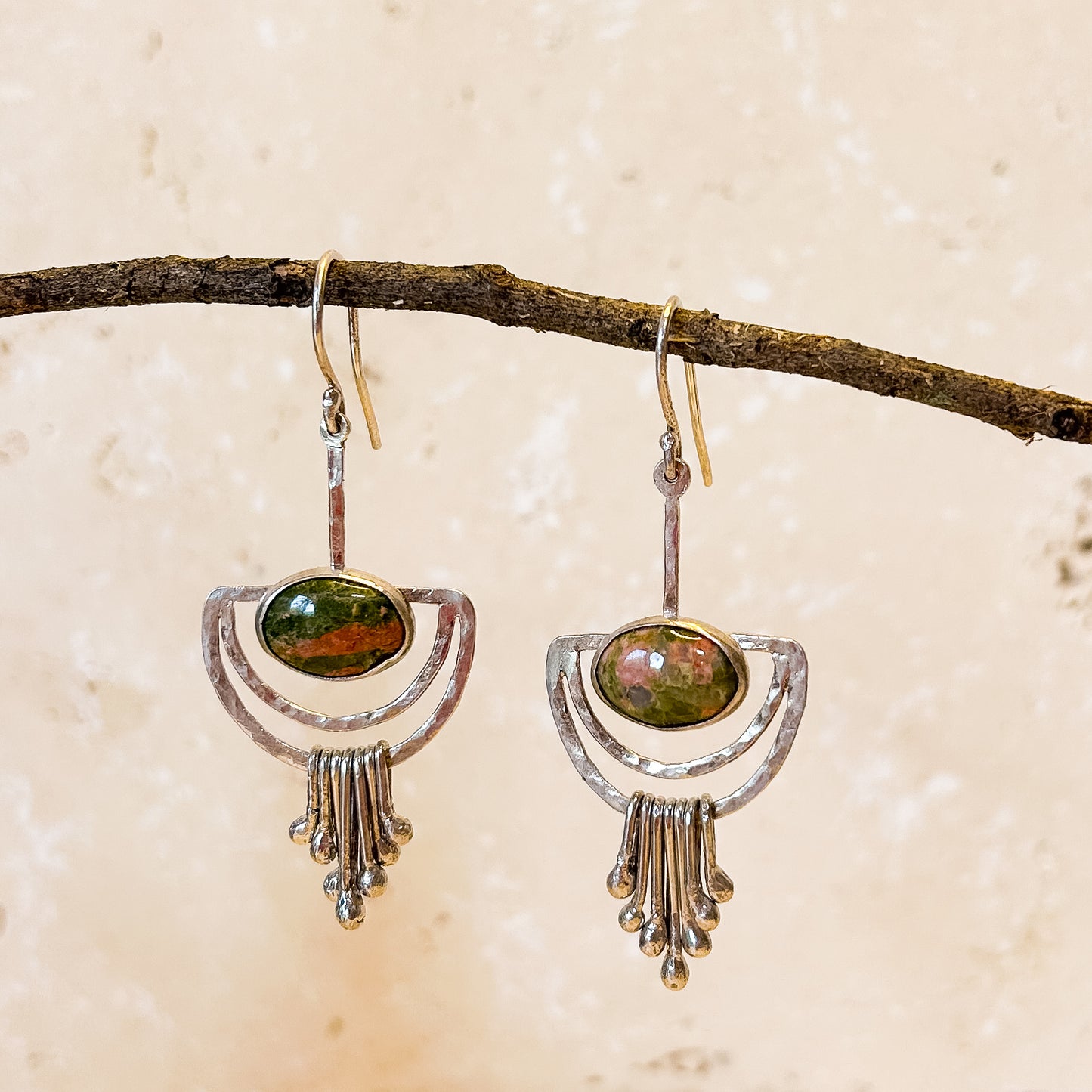 Unakite Earrings