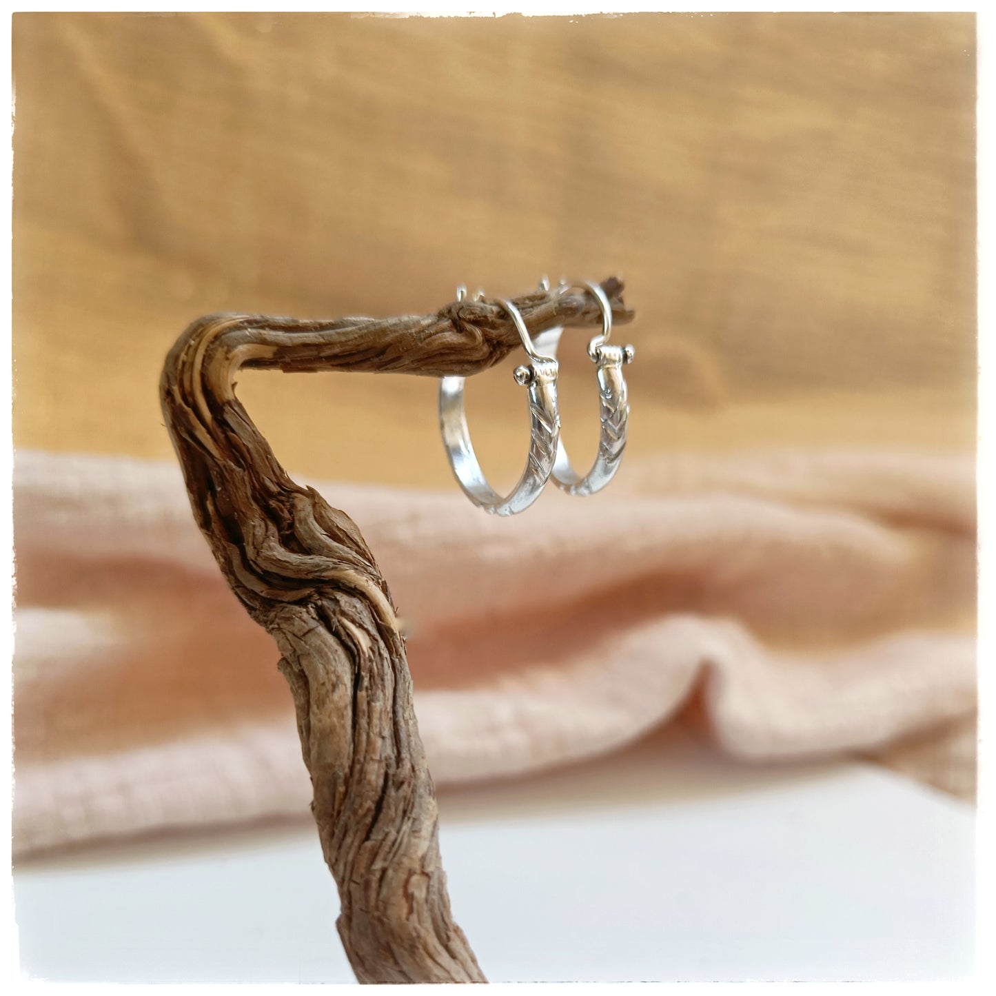 Spirit hoop earrings