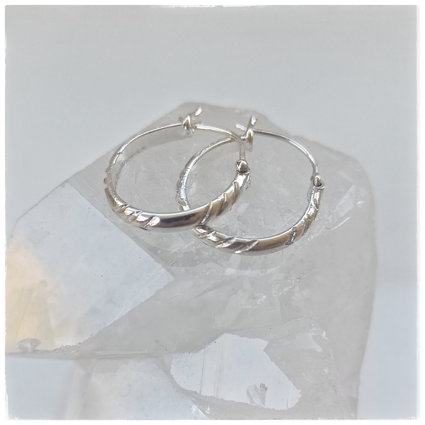 Spirit hoop earrings