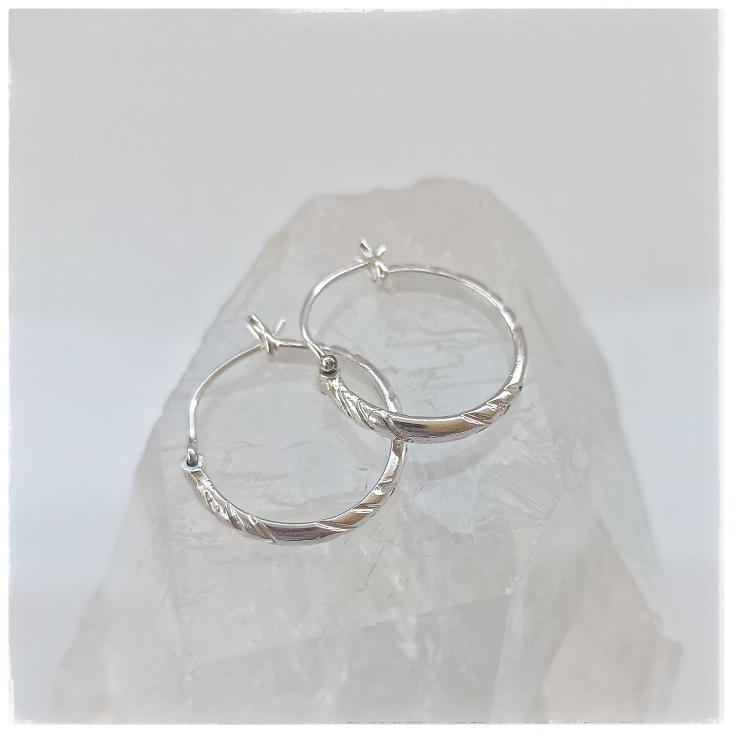 Spirit hoop earrings