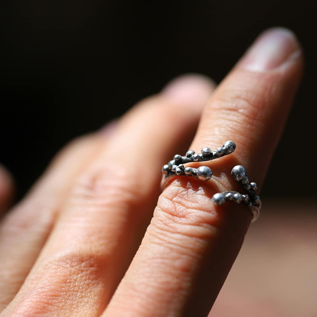 Cherry blossom ring