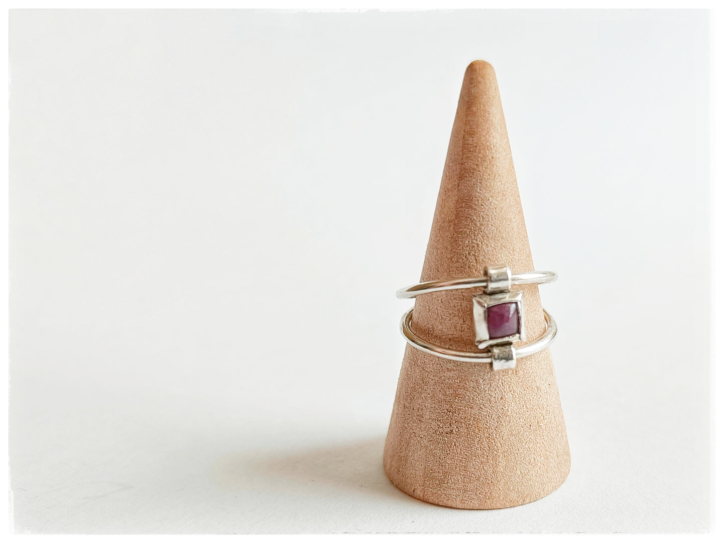 Ruby double ring