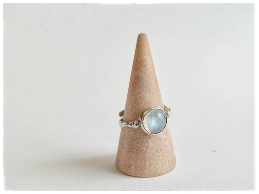 Moonstone ring