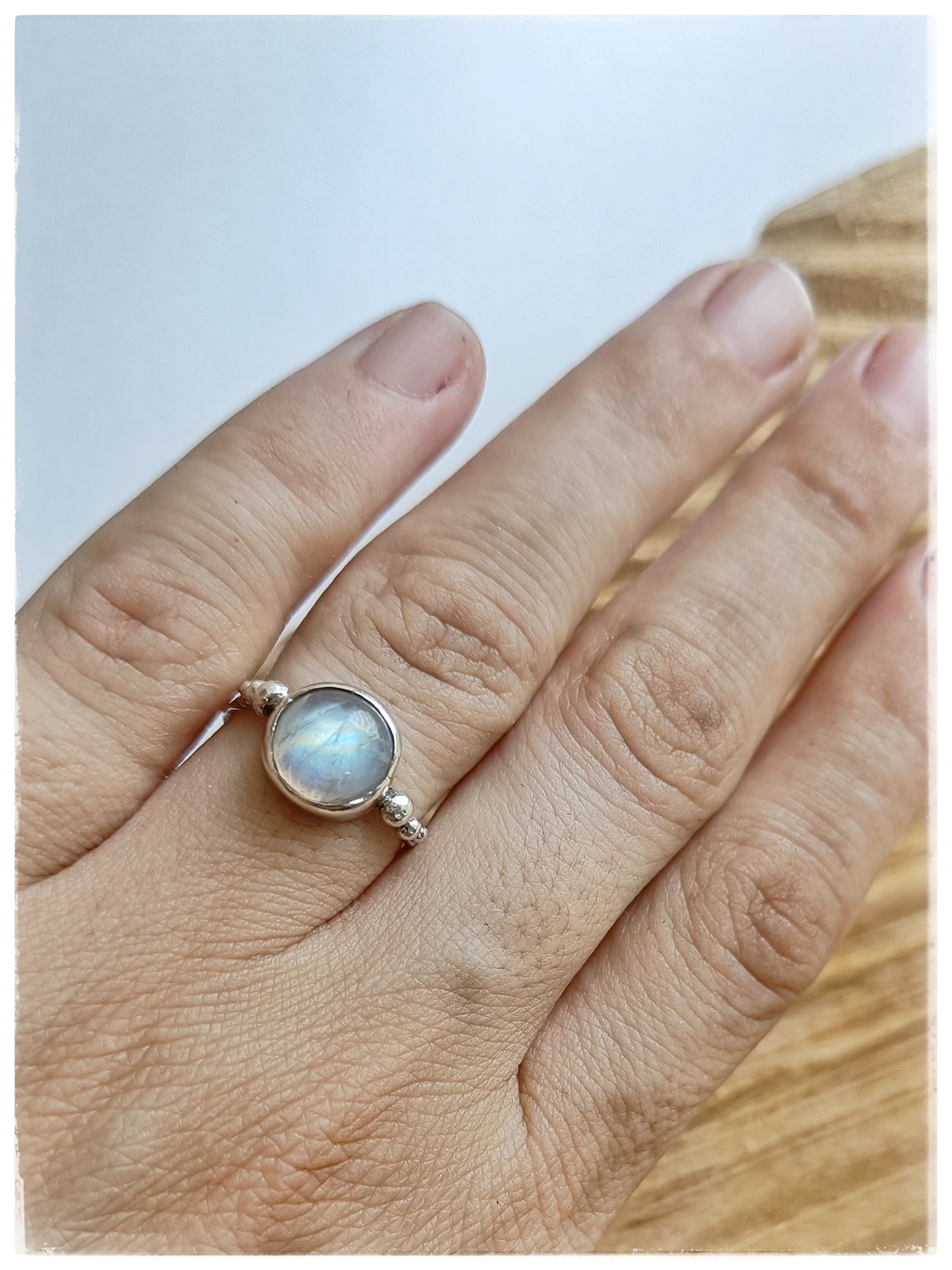 Moonstone ring