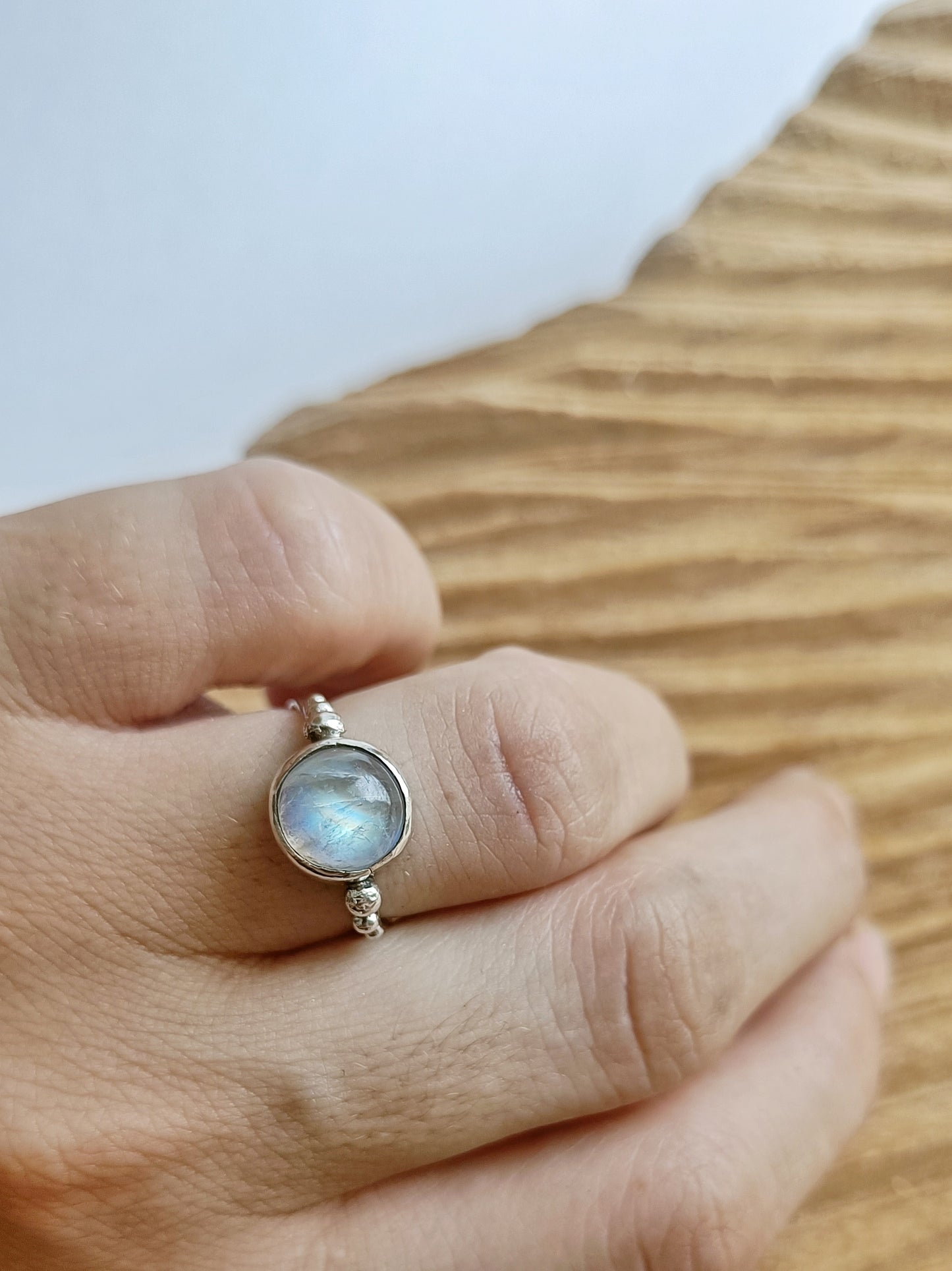 Moonstone ring