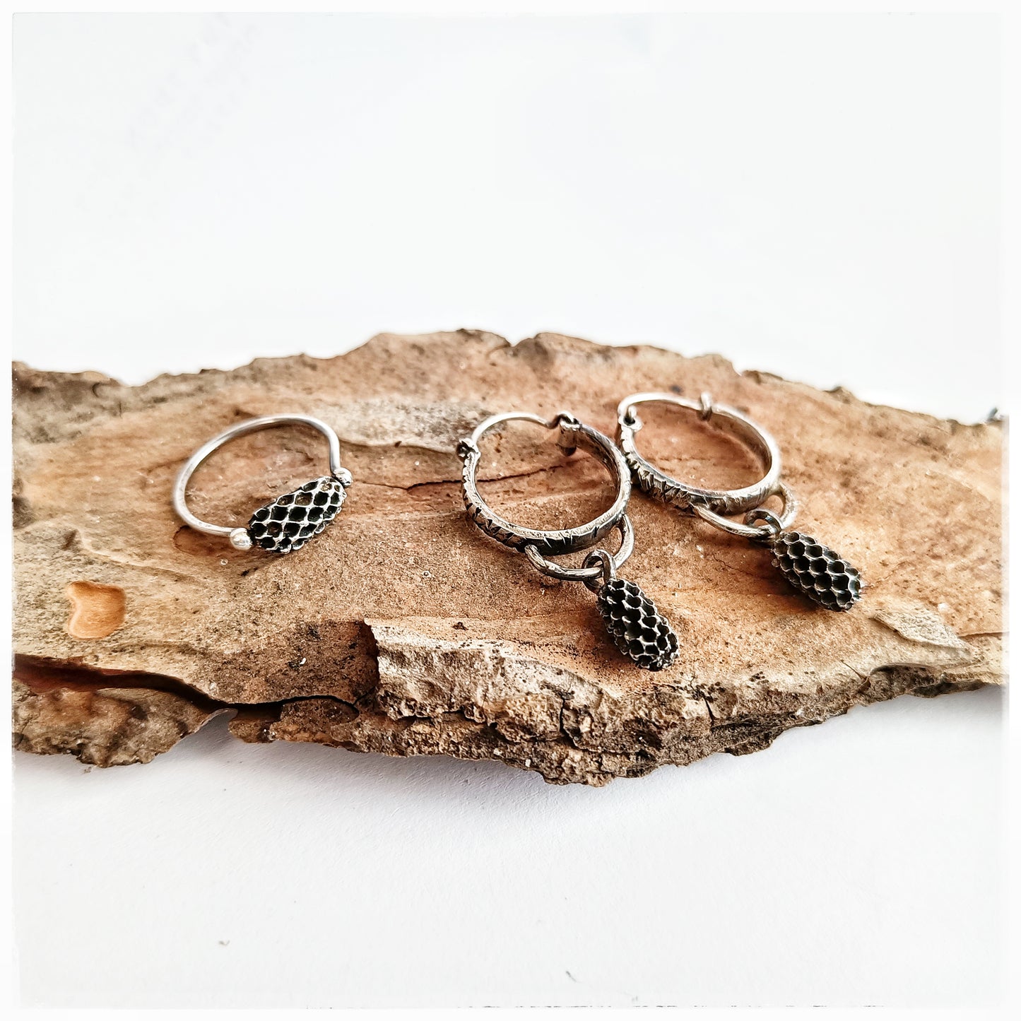 Raw Casuarina hoops