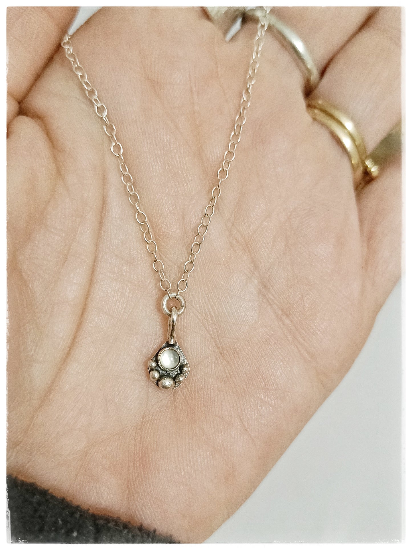 Dew drop necklace